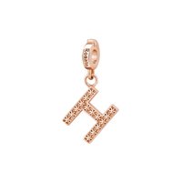 Charm Rosato Dame Storie in Silber RZ086